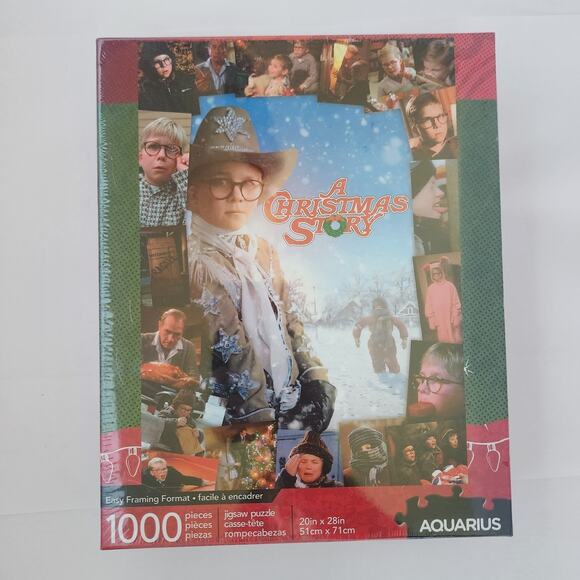 Christmas Story 1000 count puzzle NEW IN BOX - Picture 1 of 2